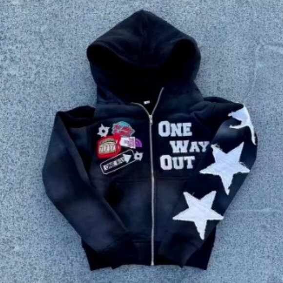 Harajuku High Custom Streetwear Hoodie - Picture 1 of 3